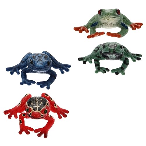 ibasenice 4-teilige Realistische Modellfigur 3D-skulptur Pädagogisches Spielzeug Für Kinder von ibasenice