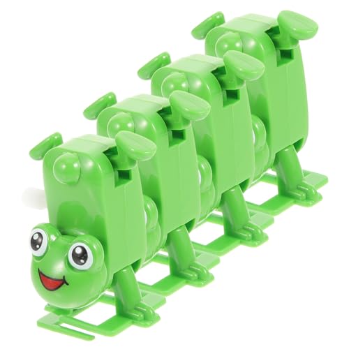 ibasenice 4 Stück Frosch zappeln für Mädchen Überraschungsspielzeug für kinderspielzeug gartendekoration Uhrwerk Frösche Plastik ibasenice 4 Stück Frosch zappeln für Mädchen Überraschungsspielzeug für kinderspielzeug gartendekoration Uhrwerk Frösche Plastik von ibasenice