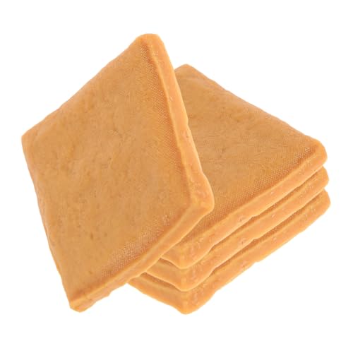 ibasenice 4 Stück Getrocknetes Tofu Modell Künstlicher Tofu Tofu Imitation Dekorationsmodell Tofu Requisitenmodell Künstliches Tofu Display Gefälschte Tofu Figur Tofu Displaymodell ibasenice 4 Stück Getrocknetes Tofu Modell Künstlicher Tofu Tofu Imitation Dekorationsmodell Tofu Requisitenmodell Künstliches Tofu Display Gefälschte Tofu Figur Tofu Displaymodell von ibasenice