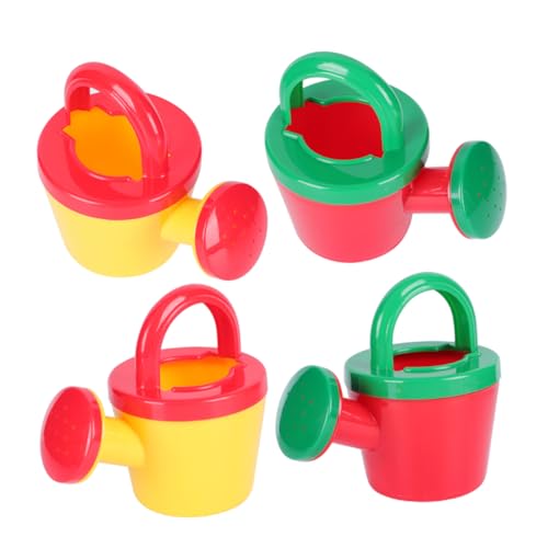 ibasenice Gießkannen Für Jungen Und Mädchen Bad 4-teiliges Set Mini-wassertopf Spielzeug Pp-Material Kognitives Wachstum von ibasenice