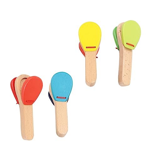 ibasenice 4 Stück Griff Kastagnetten Instrumente Mini Musikspielzeug Kinderspielzeug Kreative Kastagnetten Musikspielzeug Für Musikspielzeug Schlagspielzeug Holz ibasenice 4 Stück Griff Kastagnetten Instrumente Mini Musikspielzeug Kinderspielzeug Kreative Kastagnetten Musikspielzeug Für Musikspielzeug Schlagspielzeug Holz von ibasenice