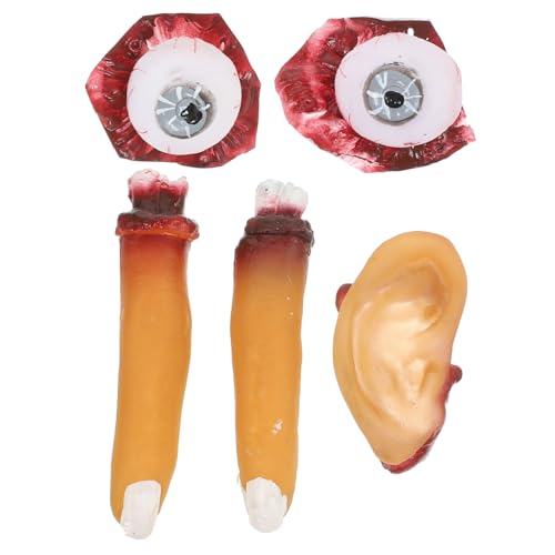 ibasenice 4 Stück Halloween Simulation Schneidet Ihre Augen Halloween Badezimmerdekor Ohr Augapfel Finger Halloween Requisiten Süße Halloween Requisite Daumen Halloween ibasenice 4 Stück Halloween Simulation Schneidet Ihre Augen Halloween Badezimmerdekor Ohr Augapfel Finger Halloween Requisiten Süße Halloween Requisite Daumen Halloween von ibasenice