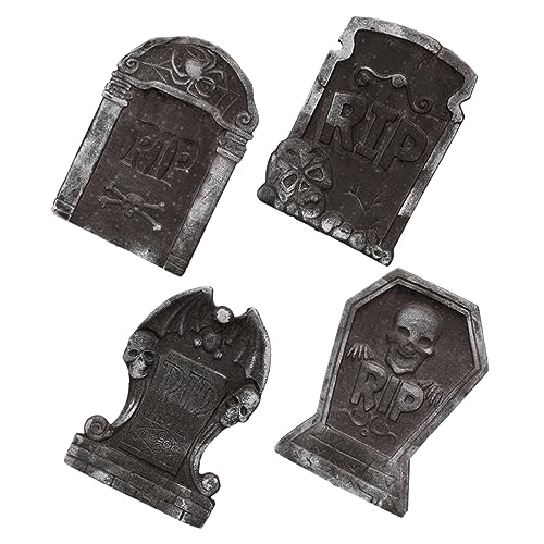ibasenice 4 Stück Halloween grabstein Halloween Scherzartikel halloweendeko Halloween dekoset Halloween Decoration Spukhaus Grabstein Party-Grabstein-Modell Grabstein Handwerk Schaum ibasenice 4 Stück Halloween grabstein Halloween Scherzartikel halloweendeko Halloween dekoset Halloween Decoration Spukhaus Grabstein Party-Grabstein-Modell Grabstein Handwerk Schaum von ibasenice