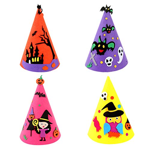 ibasenice 4 Stück Halloween-partyhüte Für Jungen Und Mädchen Hut Mit Cartoon- Dekorative Kappen Für Halloween-kostüme Bequemes Atmungsaktives Material ibasenice 4 Stück Halloween-partyhüte Für Jungen Und Mädchen Hut Mit Cartoon- Dekorative Kappen Für Halloween-kostüme Bequemes Atmungsaktives Material von ibasenice