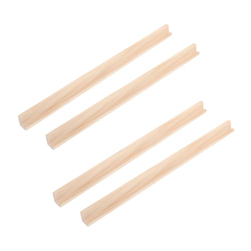 ibasenice 4 Stück Holz Domino Halter Einreihige Holztabletts für Mahjong Dominierende Spielzubehör für Kreative DIY Projekte und Spielorganisation ibasenice 4 Stück Holz Domino Halter Einreihige Holztabletts für Mahjong Dominierende Spielzubehör für Kreative DIY Projekte und Spielorganisation von ibasenice