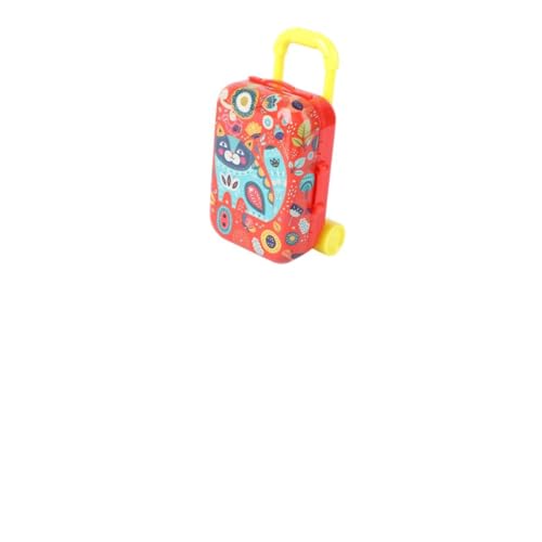 ibasenice 4 Stück Kinderspielhaus Spielzeugauto Trolley schubkarre kinderwagenschaukler toys buggy fur toys cars Koffer Trolley- ABS-Kunststoff von ibasenice