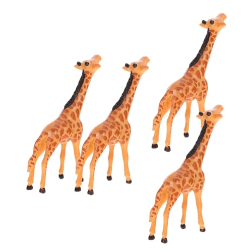 ibasenice 4 Stück Kleiner Giraffe Figuren aus Kunstharz für Garten und Heimdekoration Niedliche Miniatur Tierskulpturen für Puppenhaus Selbstgemacht Projekte und Foto Requisiten ibasenice 4 Stück Kleiner Giraffe Figuren aus Kunstharz für Garten und Heimdekoration Niedliche Miniatur Tierskulpturen für Puppenhaus Selbstgemacht Projekte und Foto Requisiten von ibasenice