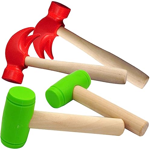 ibasenice 4 Stück Kleiner Holzhammer Kinderspielzeug Werkzeuge Gefälschter Holzhammer Gefälschter Holzhammer Simulationshammer Gefälschter Hammer Simulationshammer Holzhammer ibasenice 4 Stück Kleiner Holzhammer Kinderspielzeug Werkzeuge Gefälschter Holzhammer Gefälschter Holzhammer Simulationshammer Gefälschter Hammer Simulationshammer Holzhammer von ibasenice