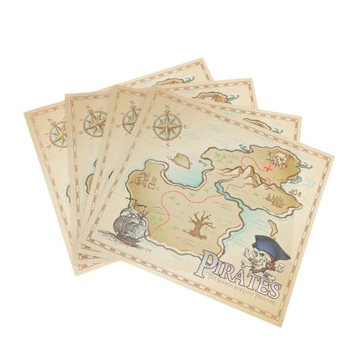 ibasenice 4 Stück Kleinkindspielzeug Kinderspielzeug Spieleprop Interaktives für Schatzkarte Spielrequisiten geografische Karte Papier ibasenice 4 Stück Kleinkindspielzeug Kinderspielzeug Spieleprop Interaktives für Schatzkarte Spielrequisiten geografische Karte Papier von ibasenice