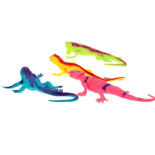 ibasenice 4stücke Teiliges Lustige Kunst-Lizard Spielzeug Realistische Simulation Für Leicht Und Langlebig Für Spiel Und Deko von ibasenice
