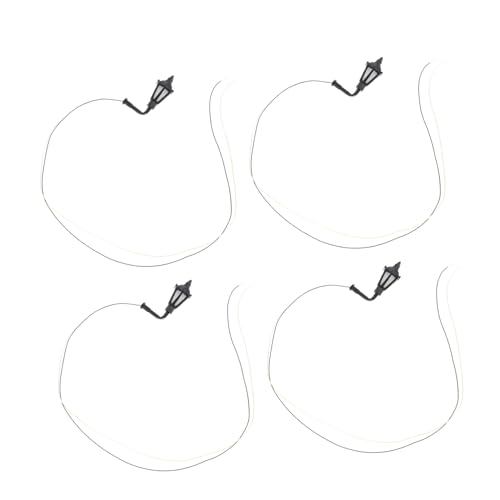 ibasenice 4 Stück Lampenwandmodell Led-streifenlichter Outdoor- Mini Hauslicht Modellbahn Licht Wandbeleuchtung Im Freien Gefälschte Wandleuchten Mini-hauslampenmodell Black Gummi ibasenice 4 Stück Lampenwandmodell Led-streifenlichter Outdoor- Mini Hauslicht Modellbahn Licht Wandbeleuchtung Im Freien Gefälschte Wandleuchten Mini-hauslampenmodell Black Gummi von ibasenice