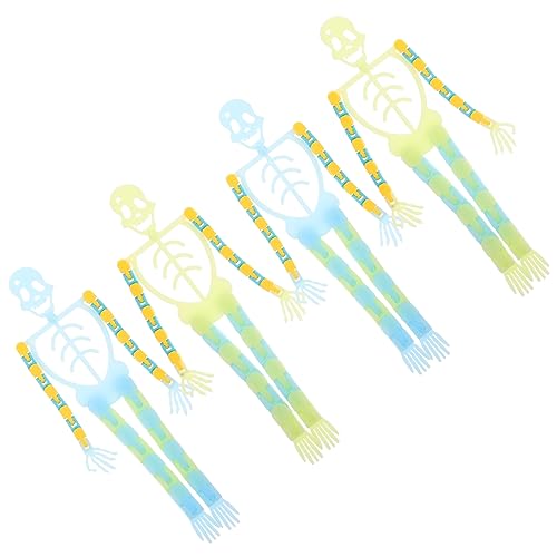 ibasenice 4 Stück Leuchtendes - Cool Figuren Halloween- Halloween-plüschtiere Skelette Halloween Dehnbares Streich Schläger Gefälscht Kinderkostüm ibasenice 4 Stück Leuchtendes - Cool Figuren Halloween- Halloween-plüschtiere Skelette Halloween Dehnbares Streich Schläger Gefälscht Kinderkostüm von ibasenice