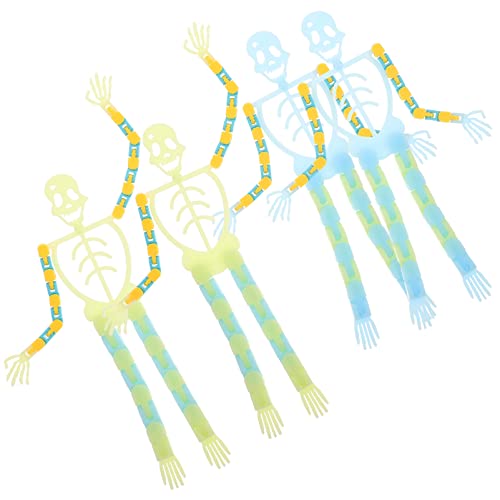 ibasenice 4 Stück Leuchtendes - Halloween Plüsch Spielzeugauto Mini- Skelette Schläger Gefälscht Lustiges Skelett Kostüm Dekoration Cool Kinderkostüm Korb Pp ibasenice 4 Stück Leuchtendes - Halloween Plüsch Spielzeugauto Mini- Skelette Schläger Gefälscht Lustiges Skelett Kostüm Dekoration Cool Kinderkostüm Korb Pp von ibasenice
