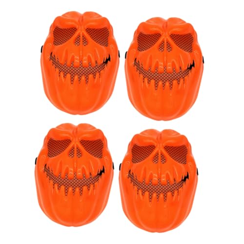 ibasenice 4 Stück Maske Halloween-kostüm Für Schreckliche Gesichtsbedeckung Halloween-horror Halloween-cosplay Halloween Voll Halloween-performance-requisite Orange Plastik ibasenice 4 Stück Maske Halloween-kostüm Für Schreckliche Gesichtsbedeckung Halloween-horror Halloween-cosplay Halloween Voll Halloween-performance-requisite Orange Plastik von ibasenice