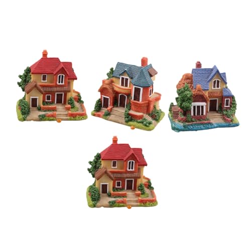 ibasenice Harz Handwerk 4 Stücke Miniatur Modell Garten Decor Landschaft Schmuck Harz Figuren ibasenice Harz Handwerk 4 Stücke Miniatur Modell Garten Decor Landschaft Schmuck Harz Figuren von ibasenice