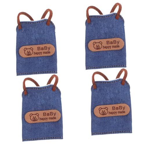 ibasenice 4 Stück Mini Denim Schürzen für Puppen Robuste Miniatur Jeans Schürzen DIY Puppenbekleidung Zubehör für Puppenhaus Back Kochspiele Kreative Puppen Outfits ibasenice 4 Stück Mini Denim Schürzen für Puppen Robuste Miniatur Jeans Schürzen DIY Puppenbekleidung Zubehör für Puppenhaus Back Kochspiele Kreative Puppen Outfits von ibasenice