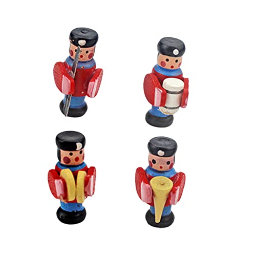 ibasenice 4 Stück Mini-Drum-Figuren Spielzeughaus Ornamente Zum Basteln Die Marionetten Mini- Für Erwachsene Puppenschmuck Aus Holz Mini-Schlagzeuger Hölzern Rot ibasenice 4 Stück Mini-Drum-Figuren Spielzeughaus Ornamente Zum Basteln Die Marionetten Mini- Für Erwachsene Puppenschmuck Aus Holz Mini-Schlagzeuger Hölzern Rot von ibasenice