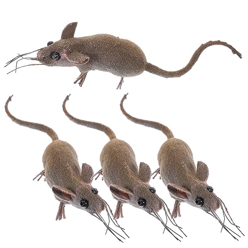 ibasenice 4 Stück Mini Mini Massenspielzeug Ratten Dekorationen Künstliche Mäuse Gartenmäuse Requisite Halloween Gefälschte Requisiten Mäuse Modell Party ibasenice 4 Stück Mini Mini Massenspielzeug Ratten Dekorationen Künstliche Mäuse Gartenmäuse Requisite Halloween Gefälschte Requisiten Mäuse Modell Party von ibasenice