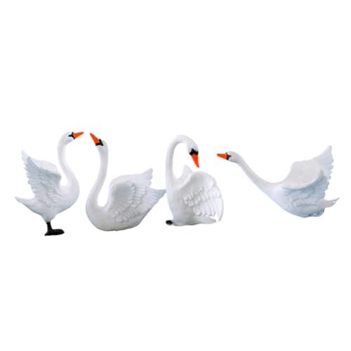 ibasenice 4 Stück Mini-Schwan-Ornament Mini- Kleines Schwanenmodell Froschfigur Miniaturtiere Mini-Schwan-Figuren Mini-Enten Miniaturen Schwan Skulpturen Schwan Handwerk Plastik ibasenice 4 Stück Mini-Schwan-Ornament Mini- Kleines Schwanenmodell Froschfigur Miniaturtiere Mini-Schwan-Figuren Mini-Enten Miniaturen Schwan Skulpturen Schwan Handwerk Plastik von ibasenice