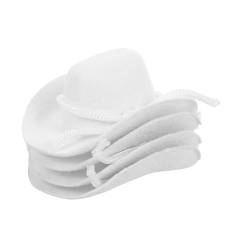 ibasenice 4 Stück Mini-cowboyhüte Zum Basteln, Beflockt, Winzige Süße Miniatur-puppenhüte Für Puppenhauszubehör, Puppen-ankleide-Requisiten, DIY-projekte, Western-Party-Dekorationen ibasenice 4 Stück Mini-cowboyhüte Zum Basteln, Beflockt, Winzige Süße Miniatur-puppenhüte Für Puppenhauszubehör, Puppen-ankleide-Requisiten, DIY-projekte, Western-Party-Dekorationen von ibasenice