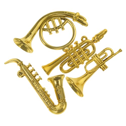ibasenice 4 Stück Miniatur Instrumentenmodell Teiliges aus Kunststoff für Bürodekoration Saxophon Trompete Oboe Cello als oder Sammelobjekt ibasenice 4 Stück Miniatur Instrumentenmodell Teiliges aus Kunststoff für Bürodekoration Saxophon Trompete Oboe Cello als oder Sammelobjekt von ibasenice