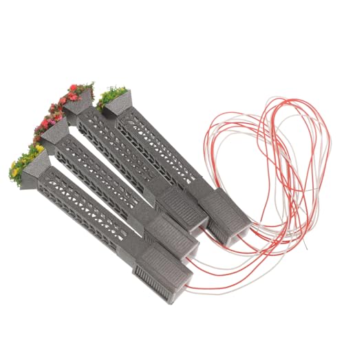 ibasenice 4 Stück Miniatur Straßenlaternen Teilig Stabile Abs Modelle mit Warmem Licht Langlebig und Einfach Montierbar Dekorative Mini Lampen für Puppenhäuser und Landschaften Realistische ibasenice 4 Stück Miniatur Straßenlaternen Teilig Stabile Abs Modelle mit Warmem Licht Langlebig und Einfach Montierbar Dekorative Mini Lampen für Puppenhäuser und Landschaften Realistische von ibasenice
