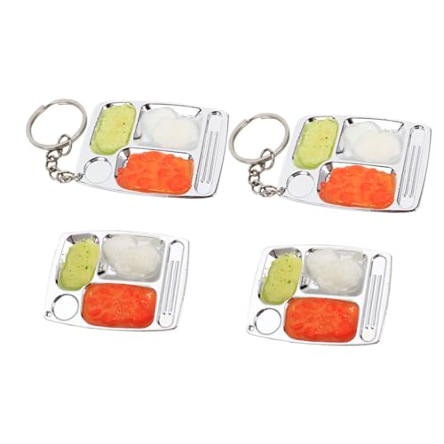 ibasenice 4 Stück Miniatur Tablett Zubehör Spielzeugküche Spielladen Kleines Gelbes Huhn Schlüsselanhänger Mini Kochspielzeug Miniatur Essteller Miniatur Küche Spielküchenspielzeug ibasenice 4 Stück Miniatur Tablett Zubehör Spielzeugküche Spielladen Kleines Gelbes Huhn Schlüsselanhänger Mini Kochspielzeug Miniatur Essteller Miniatur Küche Spielküchenspielzeug von ibasenice