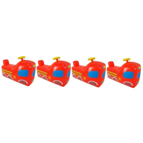 ibasenice 4 Stück Kinderspielzeug Outdoor-Spielsets Strandspielzeug für Kleinkinder Autos Spielzeug Becher Kinder Feuerwehrauto Spielzeug Aufblasbares Spielzeug für Kinder Wagen von ibasenice