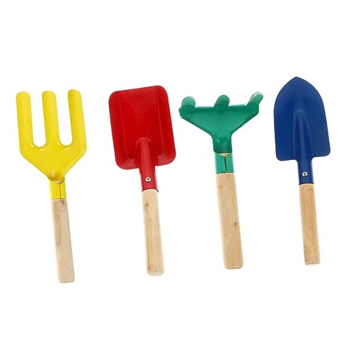 ibasenice 4 Stück Pflanzwerkzeug kindergabel gartenwerkzeug kinderschaufel Kinderspielzeug Schaufel Sandschaufel Gartenwerkzeug für Gartenspielzeug für Metall ibasenice 4 Stück Pflanzwerkzeug kindergabel gartenwerkzeug kinderschaufel Kinderspielzeug Schaufel Sandschaufel Gartenwerkzeug für Gartenspielzeug für Metall von ibasenice