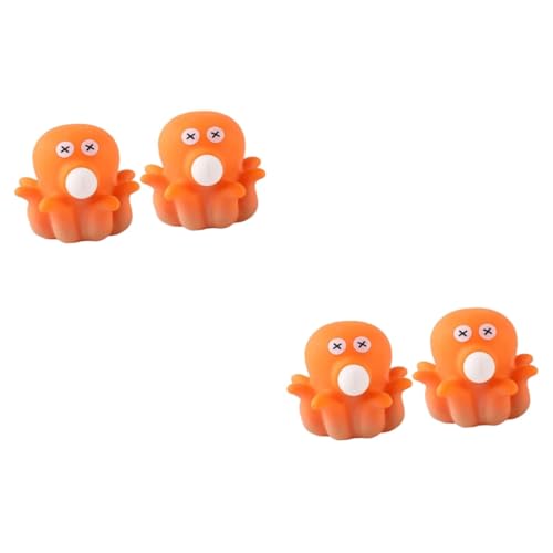 ibasenice 4 Stück Prise Musik Kinderspielzeug Spielzeug für Kinder partydekoration Octopus Toy Geschenke Spielzeuge Cartoon-Squeeze-Spielzeug Wutabbauspielzeug Schreibtisch Stressball von ibasenice