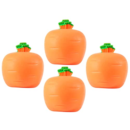 ibasenice 4 Stück Prise Musik interaktives kinderspielzeug quetschspielzeug plushbit Soft Toy zarte Gastgeschenke Partydekoration zur Linderung von Ermüdung von ibasenice