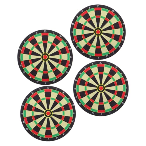 ibasenice 4 Stück Puppenhaus Mini- -dartscheiben Kleine Dartscheibe Darts Für Dartscheibe Dino-schießziel Winzige Dartscheiben Anzeigetafel Magnetische Dartscheibe Für Kinder von ibasenice