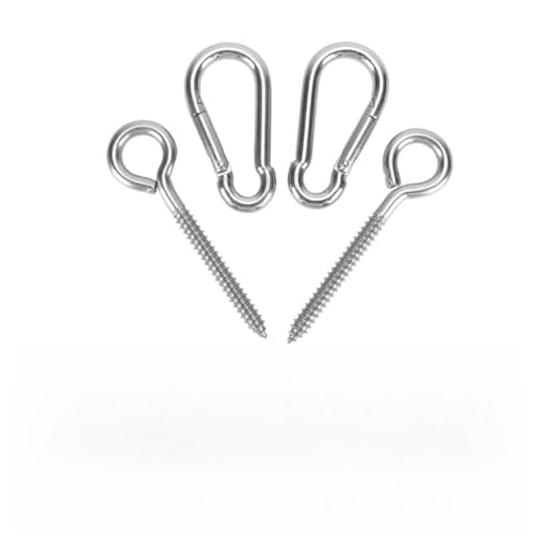 ibasenice Schaukelhaken-Set 4-teilig Federhaken Für Schaukel-Set-zubehör Hängemattenhaken Hängesessel Feste Haken Deckenmontage ibasenice Schaukelhaken-Set 4-teilig Federhaken Für Schaukel-Set-zubehör Hängemattenhaken Hängesessel Feste Haken Deckenmontage von ibasenice