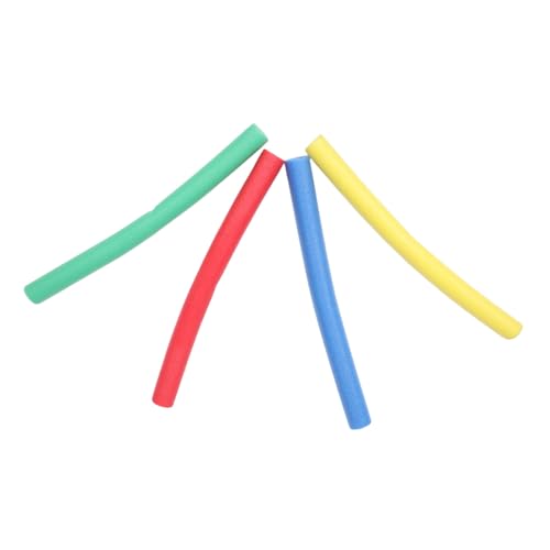 ibasenice 4 Stück Schwammstock Wettkampf-Relais-Sticks Schaumnudeln Kinder, Die Stöcke Weitergeben Leichtathletik-trainingsstöcke Stock Für Rennen Laufende Stöcke Offene Schulter Pilates-bar von ibasenice