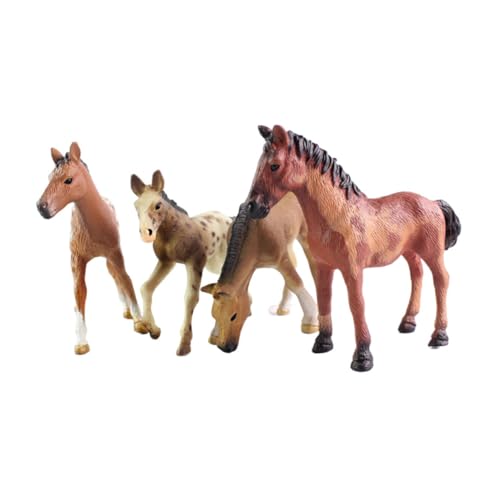 ibasenice 4 Stück Simulation Pferde Dekoration Realistische Kunststoff Figuren für Zuhause Kinderzimmer Büro Kreative Anlässe Inneneinrichtung ibasenice 4 Stück Simulation Pferde Dekoration Realistische Kunststoff Figuren für Zuhause Kinderzimmer Büro Kreative Anlässe Inneneinrichtung von ibasenice