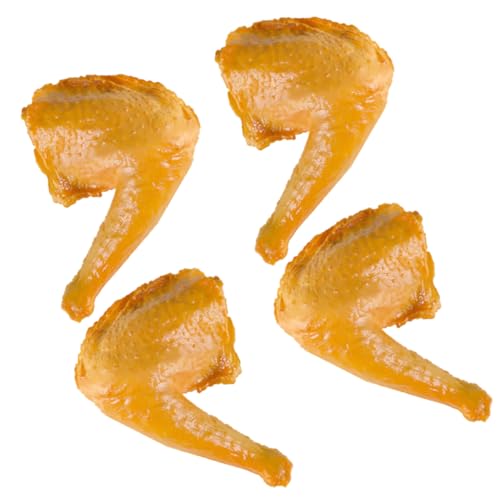 ibasenice 4 Stück Künstliche Hühnerbeine Realistische Drumstick-Dekoration Für Lebensmittel Künstliche Hühnerflügel-Ornamente Für Die Küche Fotografie-Requisiten ibasenice 4 Stück Künstliche Hühnerbeine Realistische Drumstick-Dekoration Für Lebensmittel Künstliche Hühnerflügel-Ornamente Für Die Küche Fotografie-Requisiten von ibasenice