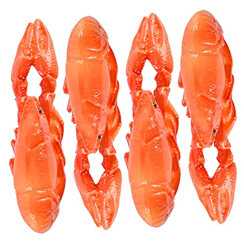 ibasenice 4 Stück Simulierte Krebse interaktives hühner Marine Tier Lernspielzeug Spielzimmer Dekoration Tierfigur Hummer Dekoration künstliche Hummerverzierung PVC ibasenice 4 Stück Simulierte Krebse interaktives hühner Marine Tier Lernspielzeug Spielzimmer Dekoration Tierfigur Hummer Dekoration künstliche Hummerverzierung PVC von ibasenice