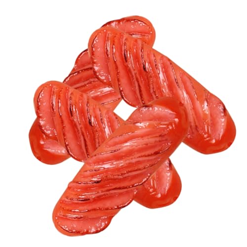 ibasenice 4 Stück Simulierte Wurst gefälschtes Essen Schinken Wurst-Modell Burger Hund wohnungsdeko hausdeko Nachbildung von Hot Dogs Simulation Hot Dog Fotografie -Requisite PVC rot ibasenice 4 Stück Simulierte Wurst gefälschtes Essen Schinken Wurst-Modell Burger Hund wohnungsdeko hausdeko Nachbildung von Hot Dogs Simulation Hot Dog Fotografie -Requisite PVC rot von ibasenice