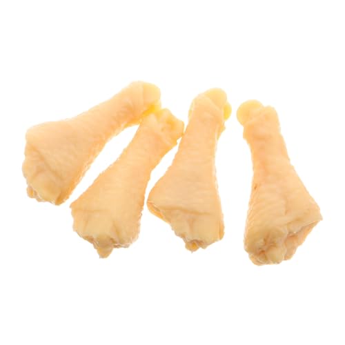 ibasenice 4 Stück Simuliertes Hühnerbeinmodell Künstliches Brathähnchen Simulationshuhn Brathähnchen-Modell Krallen Für Fleischzerkleinerer Gefälschtes Essen Mini-Huhn Prop Essen PVC ibasenice 4 Stück Simuliertes Hühnerbeinmodell Künstliches Brathähnchen Simulationshuhn Brathähnchen-Modell Krallen Für Fleischzerkleinerer Gefälschtes Essen Mini-Huhn Prop Essen PVC von ibasenice
