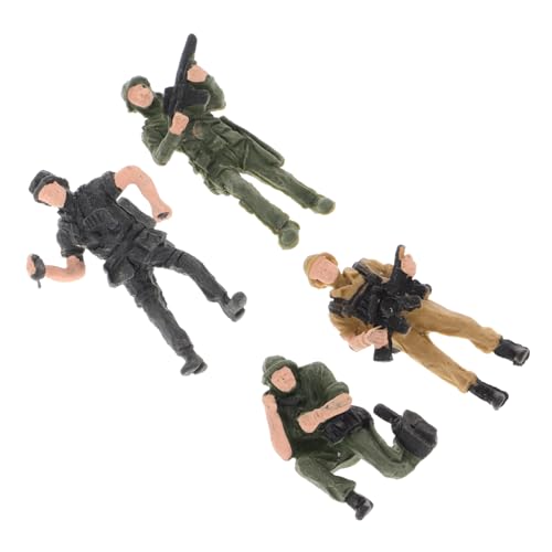ibasenice Figuren Set 4 Stück Miniatur Soldat Für Rollenspiele ibasenice Figuren Set 4 Stück Miniatur Soldat Für Rollenspiele von ibasenice
