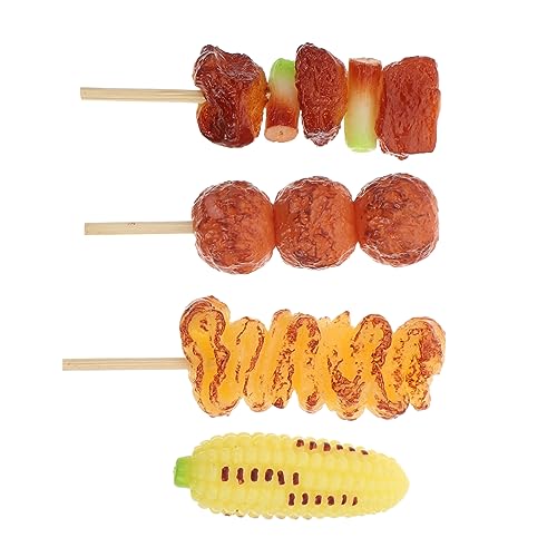 ibasenice Grillspieße-Spielzeug Für Kinder – 4 Stück Mini-grillschnürspielzeug – Kreative Spielzeit von ibasenice