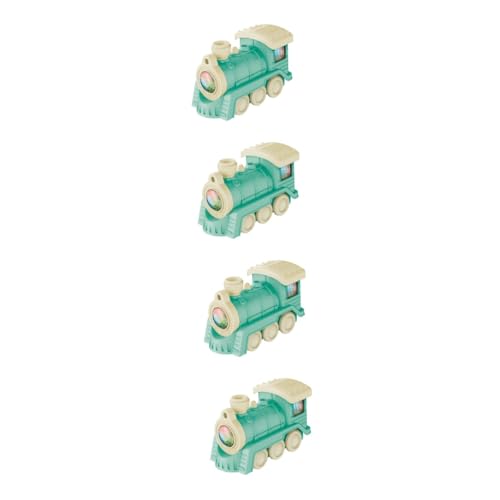 ibasenice 4 Stück Spielzeugzug Züge für Kinder Simulationszugspielzeug Spielzeuge Modelle Zugspielzeug mit musikalischem Design Cartoon-Zug beweglich Schweben Luftbefeuchter von ibasenice