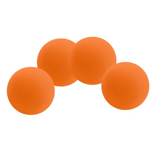 ibasenice 4 Stück Squash-Trainingsball Wettkampfbälle kleine Hüpfbälle Reaktionsball Hüpfbälle für Freizeitbälle Rückprallball Racquetball-Zubehör Squash-Ausrüstung Gummi rot von ibasenice