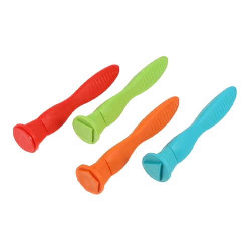 ibasenice 4 Stück Stempel basteln für handarbeiten spielsachen Malwerkzeug geometrische Briefmarken malen Briefmarken Zeichnen von Kunstwerkzeugen Gummi von ibasenice