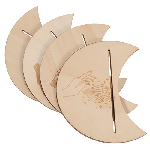 ibasenice 4 Stück Tarotkartenhalter Illuminaten Ultimative Tarotdecks Ultra Puzzle Orakelkartendecks Leere Tarotkarten Tarot-Karten Tarotkarten Für Anfänger Einzigartig Stand Aufkleber Holz ibasenice 4 Stück Tarotkartenhalter Illuminaten Ultimative Tarotdecks Ultra Puzzle Orakelkartendecks Leere Tarotkarten Tarot-Karten Tarotkarten Für Anfänger Einzigartig Stand Aufkleber Holz von ibasenice