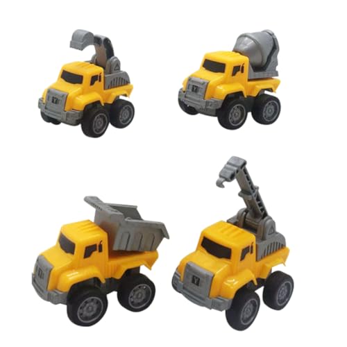 ibasenice Spielzeug-LKW Für Kleinkinder 4 Stück Technikfahrzeug Zurückziehen Cartoon-Kleinkind-Push-Auto Kleiner Bauwagen Für Kleinkinder Mini-Pullback-LKW Für Kleinkinder Kleines LKW- Für Plastik ibasenice Spielzeug-LKW Für Kleinkinder 4 Stück Technikfahrzeug Zurückziehen Cartoon-Kleinkind-Push-Auto Kleiner Bauwagen Für Kleinkinder Mini-Pullback-LKW Für Kleinkinder Kleines LKW- Für Plastik von ibasenice