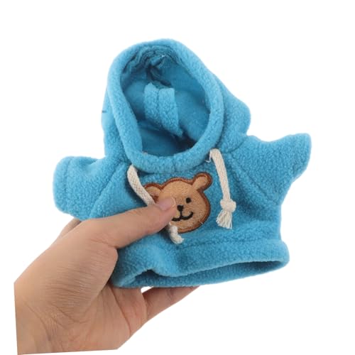 ibasenice 4 Stück Teiliges Bärenkleidungsset aus Baumwolle für Plüschtiere Hoodie und Jeanshose Weiche Bequeme Bärenkleidung zum Selbermachen Outfit für Kuscheltier Stoffpuppe DIY Bärenmode von ibasenice