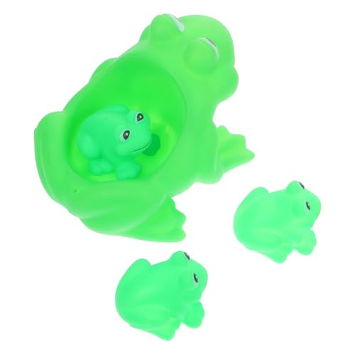 ibasenice 4 Stück Teiliges Frosch Spielzeugset für Junge Mädchen Lustige Schwimmspielzeuge für Badewanne Sicheres Vinylmaterial für Wasserspaß und Eltern Junge Mädchen Interaktion ibasenice 4 Stück Teiliges Frosch Spielzeugset für Junge Mädchen Lustige Schwimmspielzeuge für Badewanne Sicheres Vinylmaterial für Wasserspaß und Eltern Junge Mädchen Interaktion von ibasenice