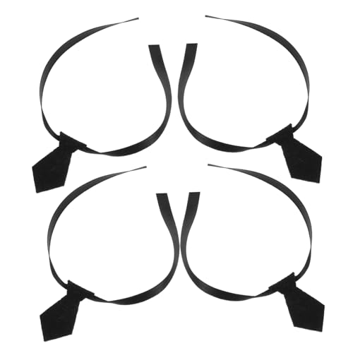 ibasenice 4 Stück Teiliges Puppen Krawatten aus Baumwolle Schwarze Krawatten für DIY Bastelprojekte Vielseitige Accessoires für Puppenhaus Kreative Spieldekoration ibasenice 4 Stück Teiliges Puppen Krawatten aus Baumwolle Schwarze Krawatten für DIY Bastelprojekte Vielseitige Accessoires für Puppenhaus Kreative Spieldekoration von ibasenice