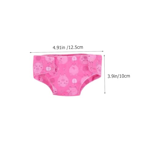 ibasenice 4 Stück Teiliges Puppen Unterwäsche aus Waschbarem Zarte Doll Panties für Puppen Wiederverwendbar Komfortabel als Puppenzubehör und von ibasenice